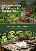 USA vegetable garden planner PDF cover — printable planting planner