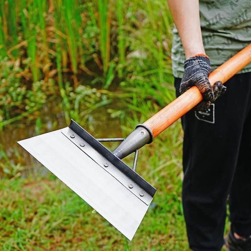 Multifunctional Garden Shovel Weed Cleaner and Soil Cutter with Strong Steel Blade