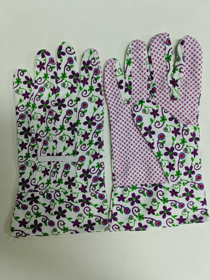 Gardening Gloves Garden Flower Planting Gloves Printing