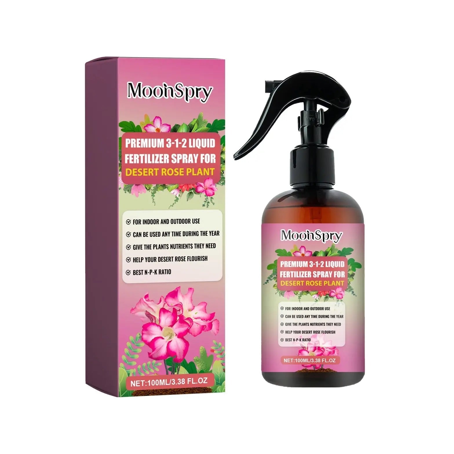 Desert Rose Plant Growth Fertilizer Spray - soilcommander