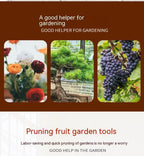 Double Head Stainless Steel Garden Harvesting Scissors - soilcommander