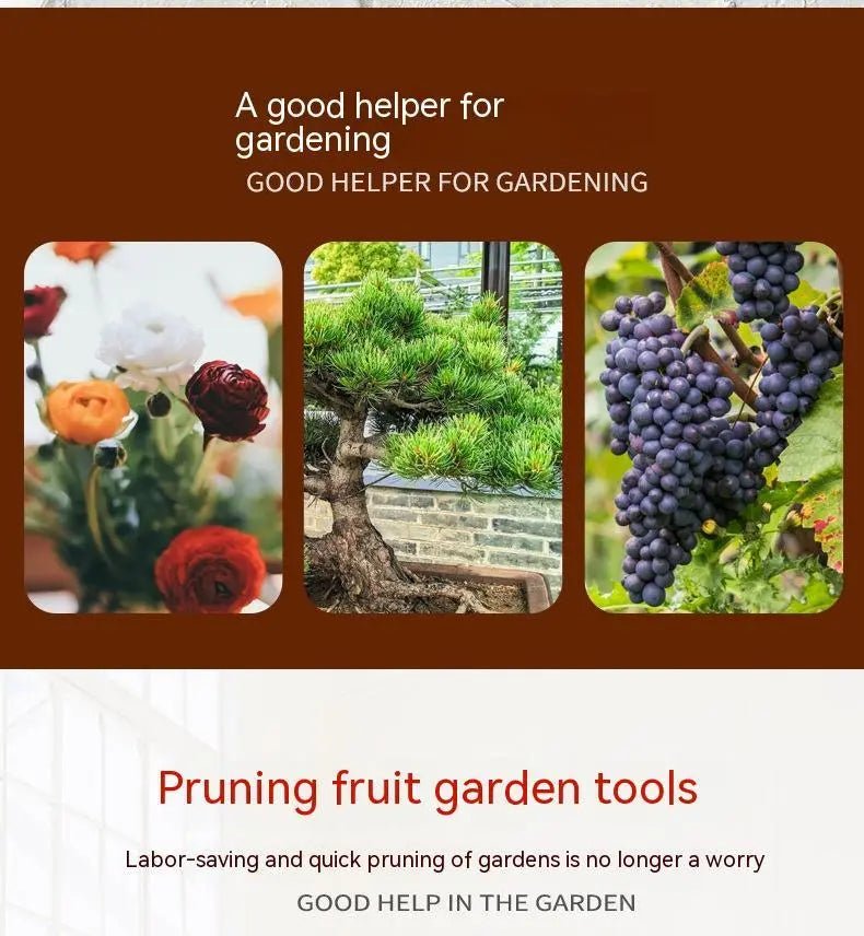 Double Head Stainless Steel Garden Harvesting Scissors - soilcommander