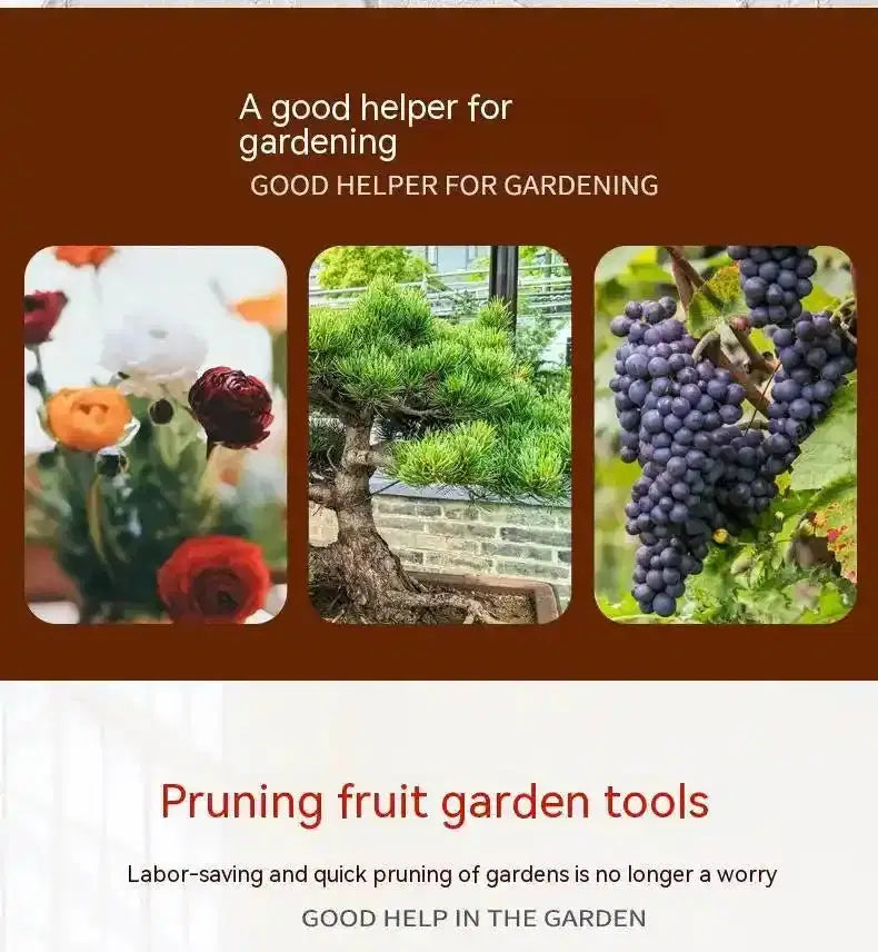 Double Head Stainless Steel Garden Harvesting Scissors - soilcommander