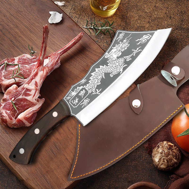 Dragon Forged Steel Machete Sickle & Brush Cutter - soilcommander