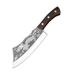 Dragon Forged Steel Machete Sickle & Brush Cutter - soilcommander