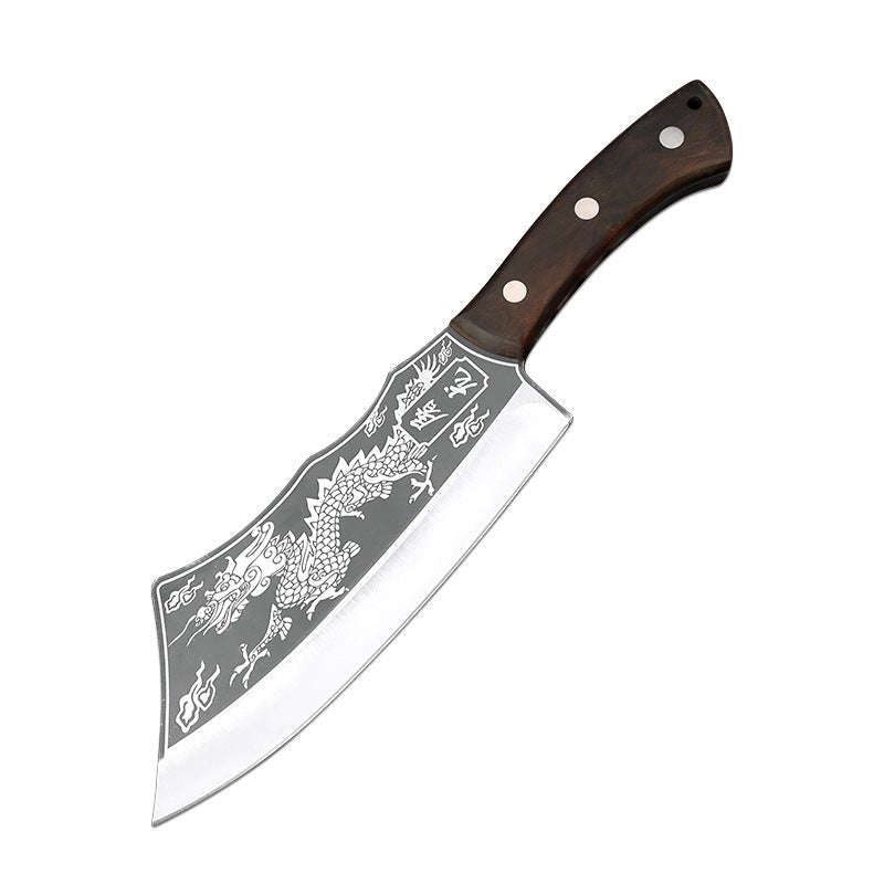 Dragon Forged Steel Machete Sickle & Brush Cutter - soilcommander
