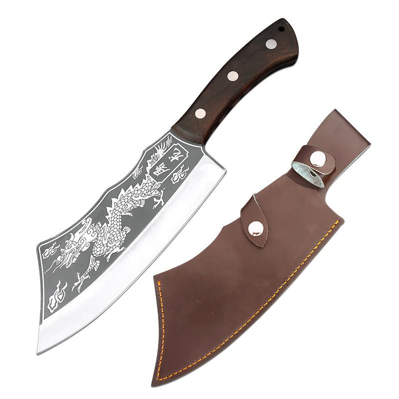 Dragon Forged Steel Machete Sickle & Brush Cutter - soilcommander