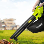 Electric Multi - Function Leaf Blower & Suction - soilcommander