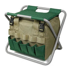 Ergonomic Folding Gardening Stool with Tote Bag - soilcommander