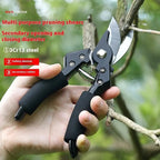 Ergonomic Stainless Steel Pruning Shears for Coarse Branch Shears - soilcommander