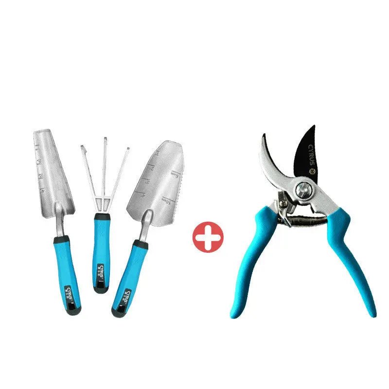 Essential 3 - piece Small Garden Spade Tool Set - soilcommander