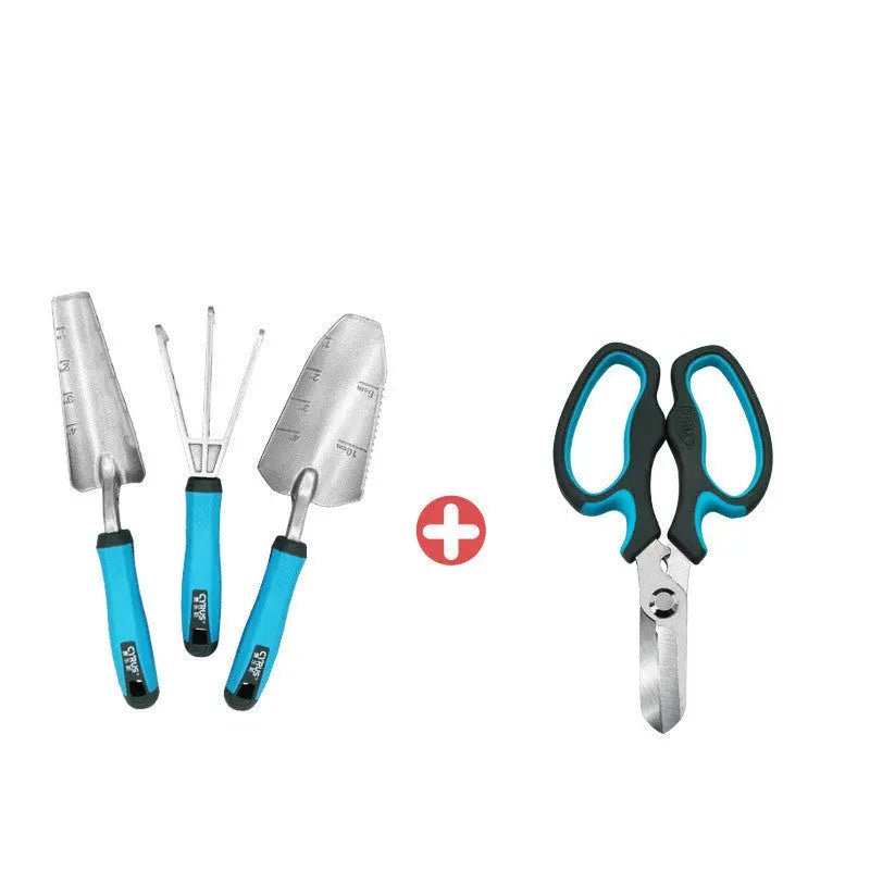 Essential 3 - piece Small Garden Spade Tool Set - soilcommander