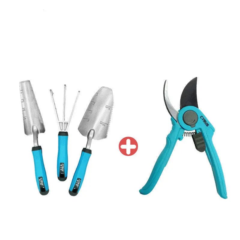 Essential 3 - piece Small Garden Spade Tool Set - soilcommander