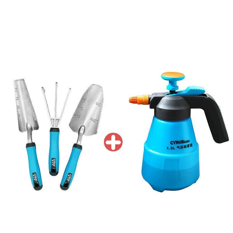 Essential 3 - piece Small Garden Spade Tool Set - soilcommander