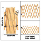Expandable Wooden Dog Gate and Safety Fence - soilcommander