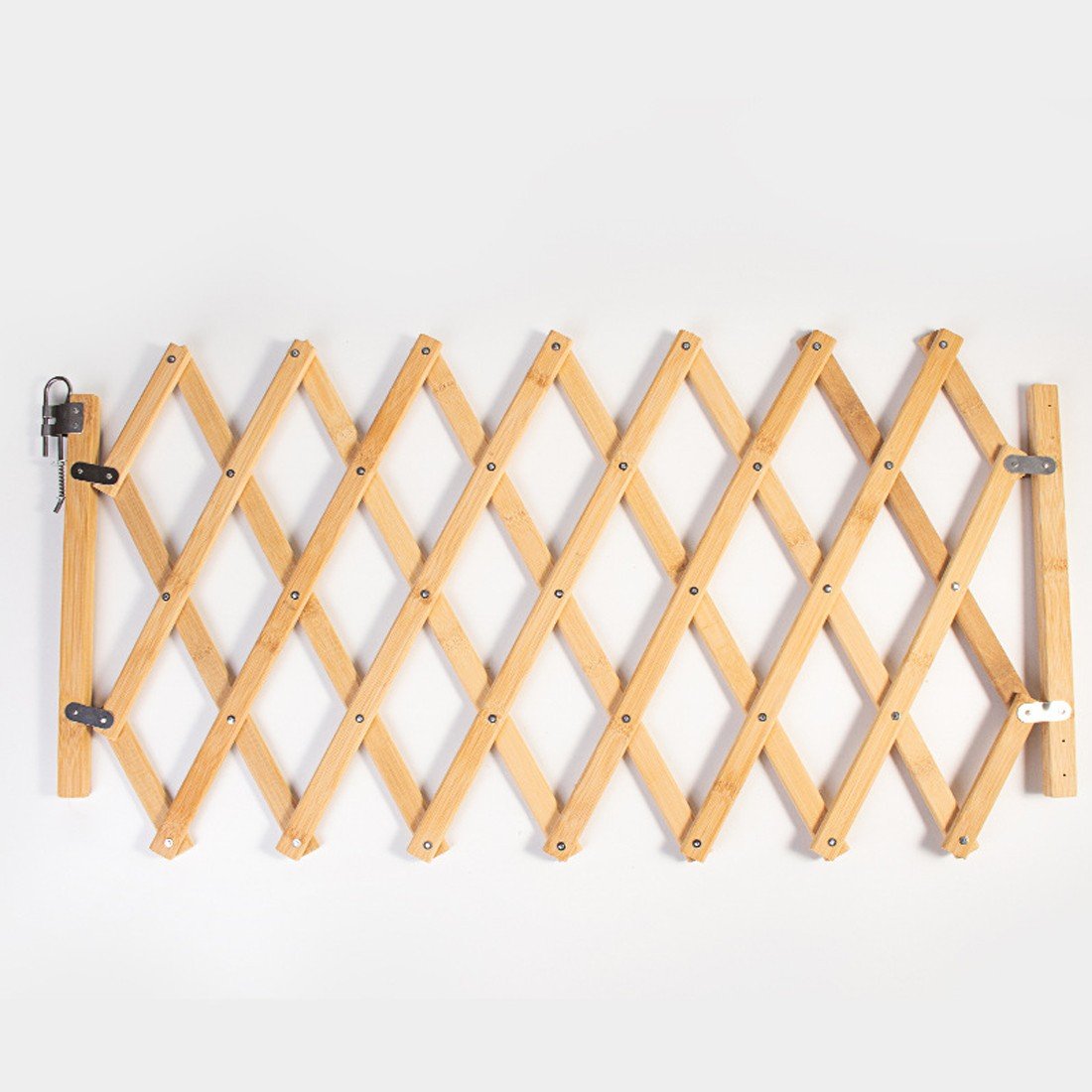 Expandable Wooden Dog Gate and Safety Fence - soilcommander