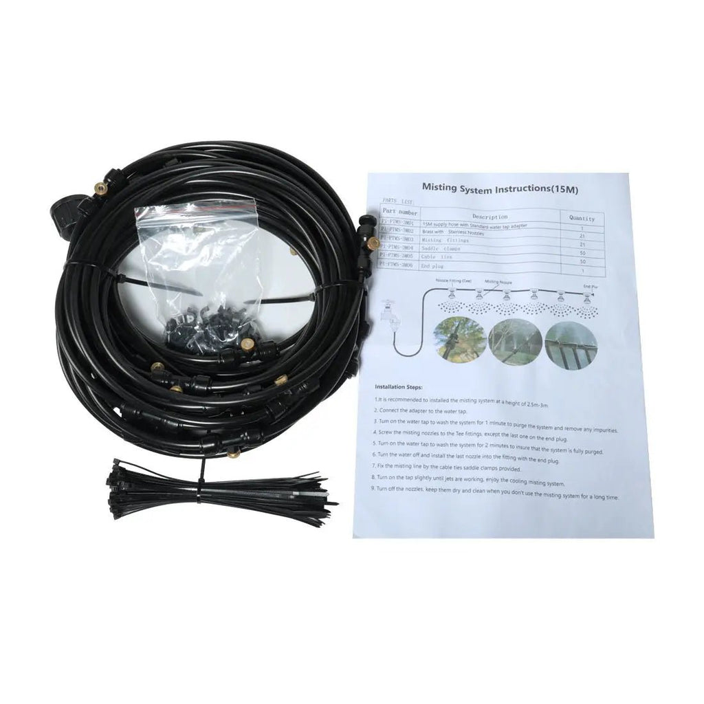 Garden Cooling Atomization Cooling System Set - soilcommander