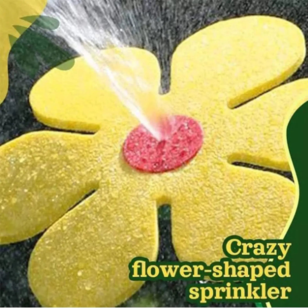Garden Sprinkler Plastic Sprinkler Sunflower Sprinkler Garden Work Tool Adjustable Sprinklers And Garden Hoses - soilcommander