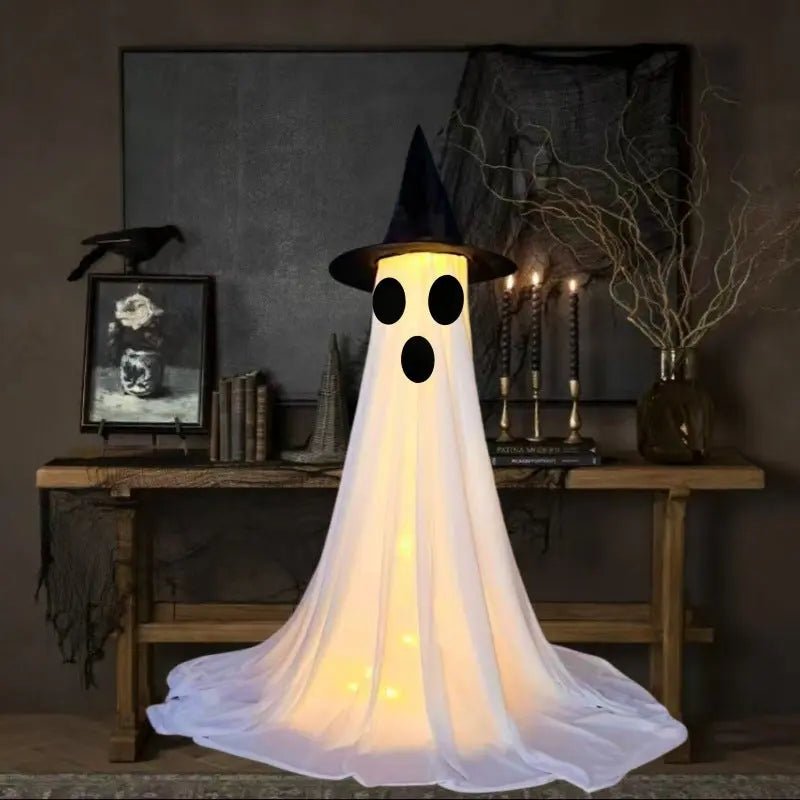Halloween Decor Spooky Ghost Yard Stake With Stake Weatherproof Porch Garden Decorations For Front Yard Haunted House Props - soilcommander