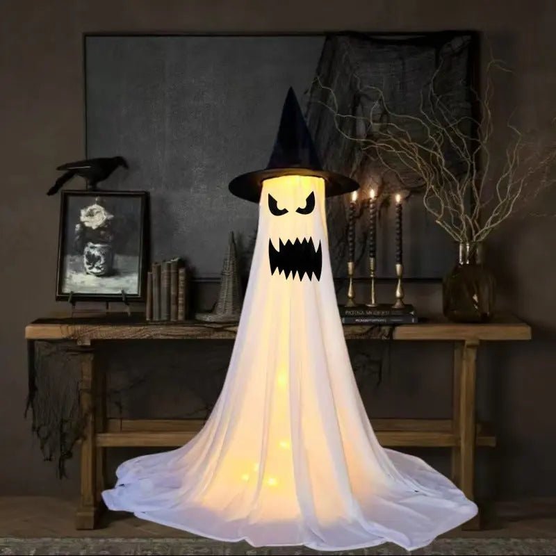 Halloween Decor Spooky Ghost Yard Stake With Stake Weatherproof Porch Garden Decorations For Front Yard Haunted House Props - soilcommander