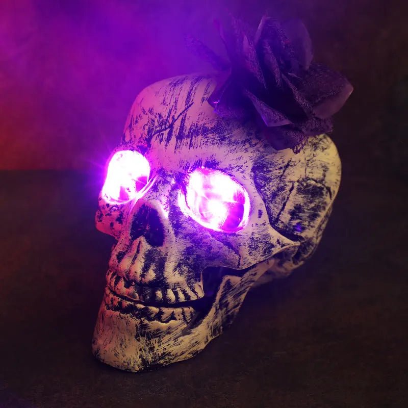 Halloween Festive Decor Spooky LED Skeleton Arm Yard Lights - soilcommander