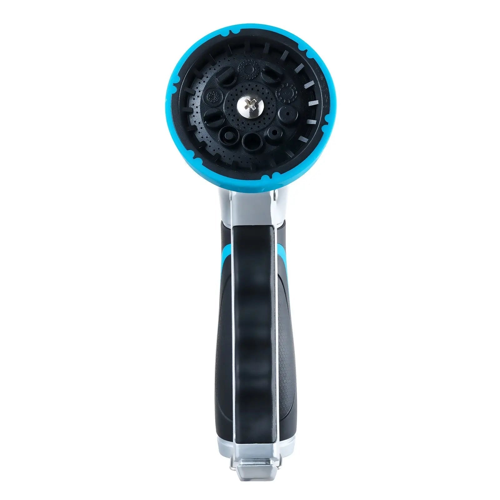 Heavy-Duty Adjustable 10-Spray Patterns Garden Hose Nozzle - SoilCommander