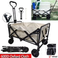 Heavy - Duty Foldable Garden Wagon & Outdoor Camping Trolley - soilcommander