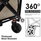 Heavy - Duty Foldable Garden Wagon & Outdoor Camping Trolley - soilcommander
