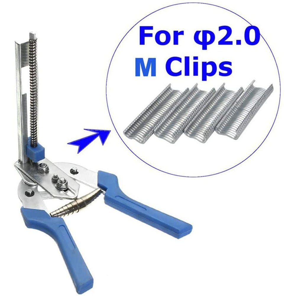 Heavy - Duty Hog Ring Pliers for Cage Repair - soilcommander
