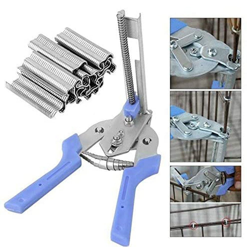 Heavy - Duty Hog Ring Pliers for Cage Repair - soilcommander