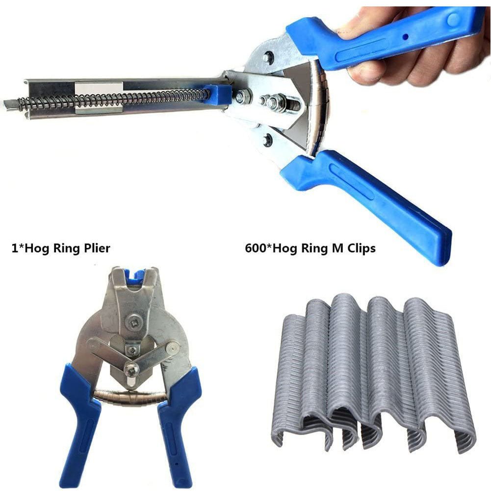 Heavy - Duty Hog Ring Pliers for Cage Repair - soilcommander
