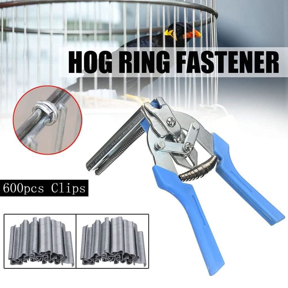 Heavy - Duty Hog Ring Pliers for Cage Repair - soilcommander
