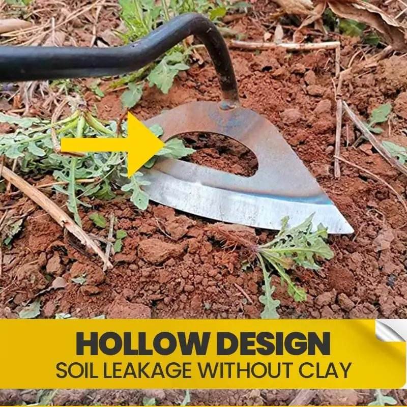 Heavy - Duty Manganese Steel Hollow Arc Trapezoidal Hoe - soilcommander