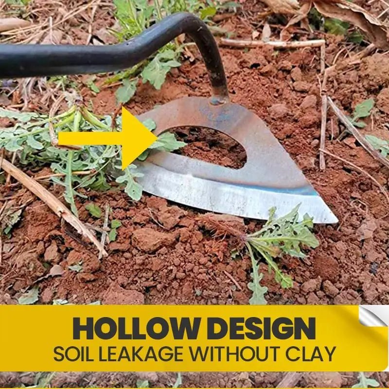 Heavy - Duty Manganese Steel Hollow Arc Trapezoidal Hoe - soilcommander