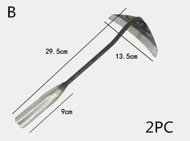 Heavy - Duty Manganese Steel Hollow Arc Trapezoidal Hoe - soilcommander