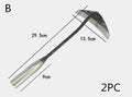 Heavy - Duty Manganese Steel Hollow Arc Trapezoidal Hoe - soilcommander