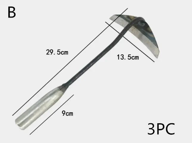 Heavy - Duty Manganese Steel Hollow Arc Trapezoidal Hoe - soilcommander