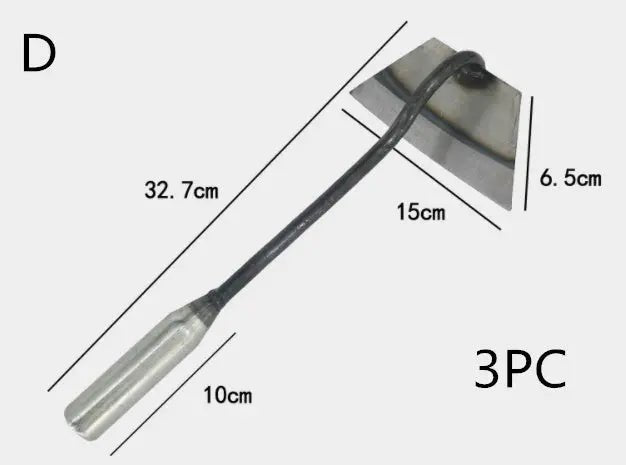 Heavy - Duty Manganese Steel Hollow Arc Trapezoidal Hoe - soilcommander