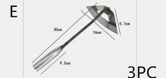 Heavy - Duty Manganese Steel Hollow Arc Trapezoidal Hoe - soilcommander