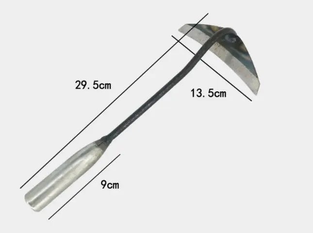 Heavy - Duty Manganese Steel Hollow Arc Trapezoidal Hoe - soilcommander