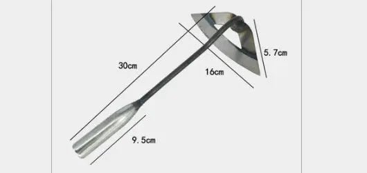 Heavy - Duty Manganese Steel Hollow Arc Trapezoidal Hoe - soilcommander