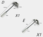 Heavy - Duty Manganese Steel Hollow Arc Trapezoidal Hoe - soilcommander