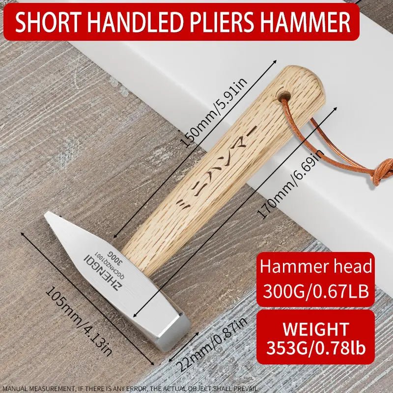 High - Carbon Steel Mini Claw Hammer for Woodworking & DIY - soilcommander