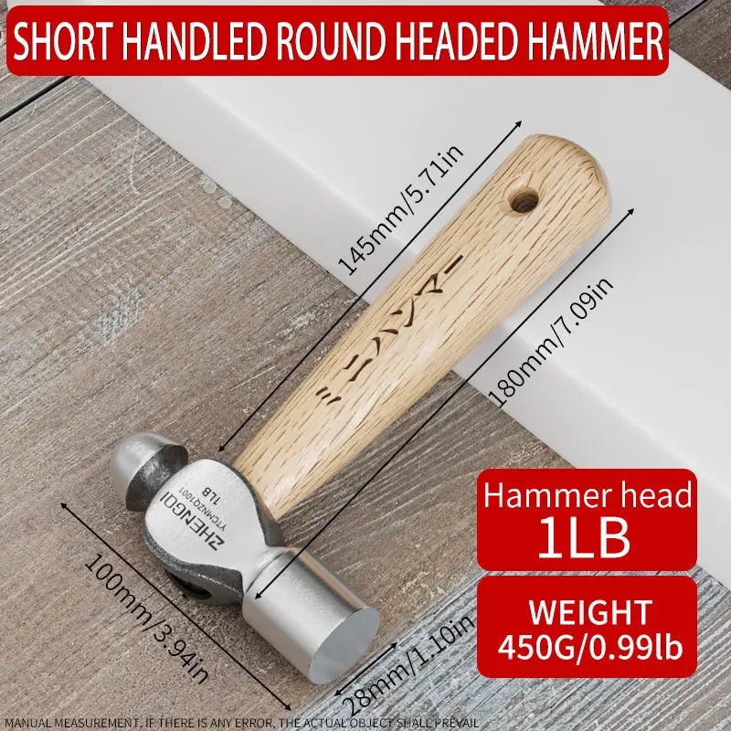 High - Carbon Steel Mini Claw Hammer for Woodworking & DIY - soilcommander