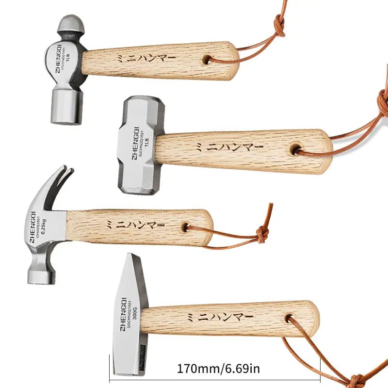 High - Carbon Steel Mini Claw Hammer for Woodworking & DIY - soilcommander