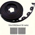 Landscape Edging Strips, With Anchored Tips, Unexcavated Garden Edging Kits, Plastic Flexible Garden Bed And Lawn Courtyard Paving Stone Pathways - SoilCommander