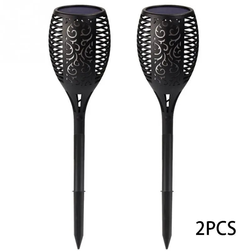 LED Waterproof Solar Torch Light Lamp Outdoor Landscape Decoration Garden Lawn Light - soilcommander
