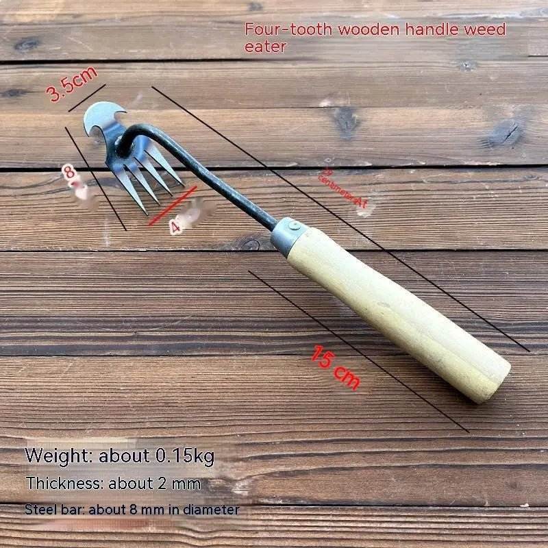 Multi - Purpose Garden Weeding & Raking Tool — Easy Soil Loosening - soilcommander