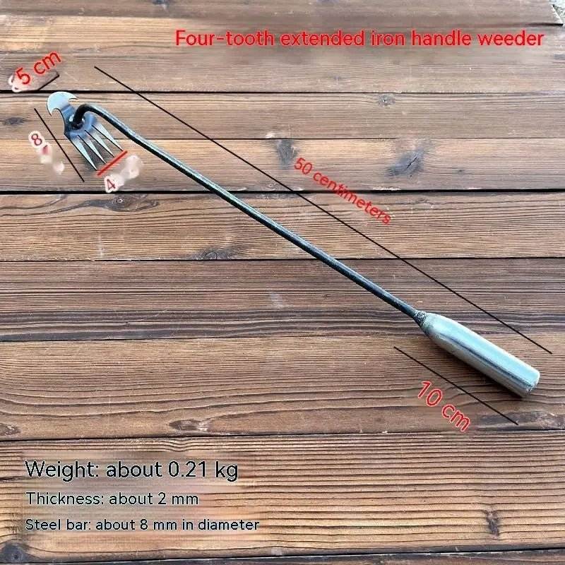 Multi - Purpose Garden Weeding & Raking Tool — Easy Soil Loosening - soilcommander