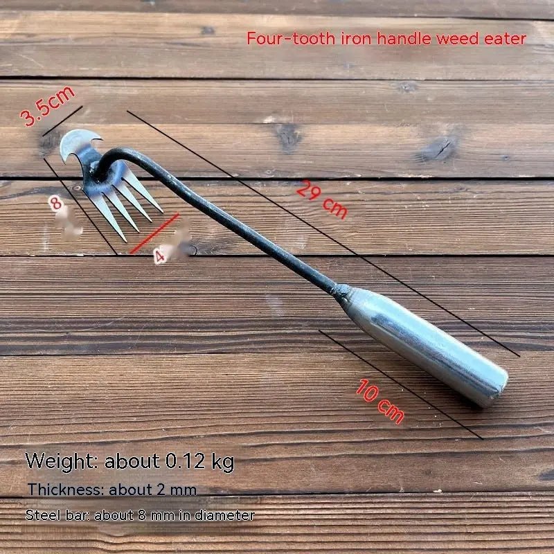 Multi - Purpose Garden Weeding & Raking Tool — Easy Soil Loosening - soilcommander